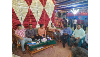 মহা নবমীতে পৌর এলাকার বিভিন্ন মন্ডপ পরিদর্শন করলেন সামিউল হক লিটন