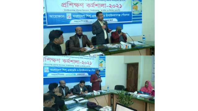 চাঁপাইনবাবগঞ্জে শিশুর যত্ন ও বিকাশ বিষয়ক ওরিয়েনটেশন 