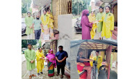 ডা.গোলাম রাব্বানীর জন্মদিনে দরিদ্র মানুষকে সহায়তা ও  প্রতিবন্ধী স্কুলে খাবার বিতরণ   