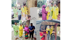 ডা.গোলাম রাব্বানীর জন্মদিনে দরিদ্র মানুষকে সহায়তা ও  প্রতিবন্ধী স্কুলে খাবার বিতরণ   