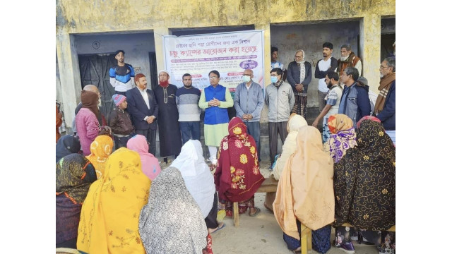 বালিয়াডাঙ্গায় দিনব্যাপী চক্ষু ছানি চিকিৎসা ক্যাম্পের উদ্বোধন করলেন ডা. গোলাম রাব্বানী 