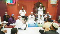 মরহুম মনসুর রহমানের মাগফিরাত কামনায়  মিলাদ ও  দোয়া  মাহফিল 