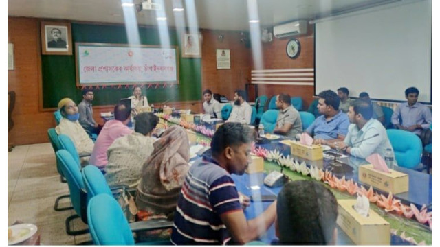 ইউনিয়ন ও পৌরসভা ডিজিটাল সেন্টারের উদ্যোক্তাদের সাথে জেলা প্রশাসনের মতবিনিময়