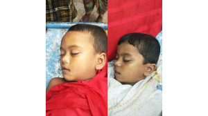  চাঁপাইনবাবগঞ্জে বাড়ির পেছনে ডোবায় পড়ে দুই শিশুর মৃত্যু 