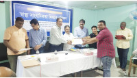 চাঁপাইনবাবগঞ্জে স্বাস্থ্য সাংবাদিকতা বিষয়ে প্রশিক্ষণ অনুষ্ঠিত