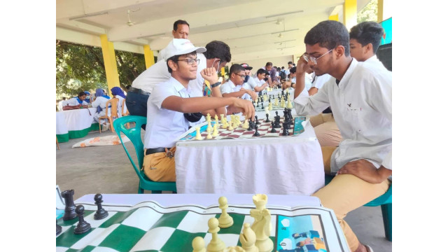 পুলিশ লাইনে শুরু দুই দিনের দাবা প্রতিযোগিতা