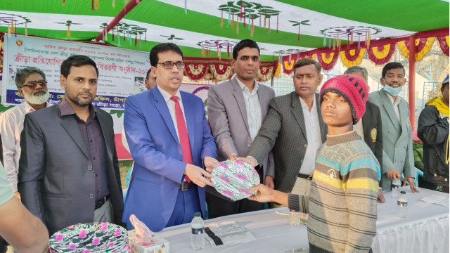চাঁপাইনবাবগঞ্জে বিশেষ চাহিদা সম্পন্ন শিশুদের ক্রীড়া প্রতিযোগিতা