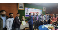 ভোলাহাট থেকে উদ্ধার হওয়া মূর্তি দুটি জাতীয় জাদুঘরে হস্তান্তর