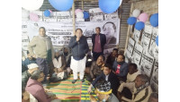 ৬নং ওয়ার্ডে নৌকা প্রতীকের নির্বাচনী অফিস উদ্বোধন 