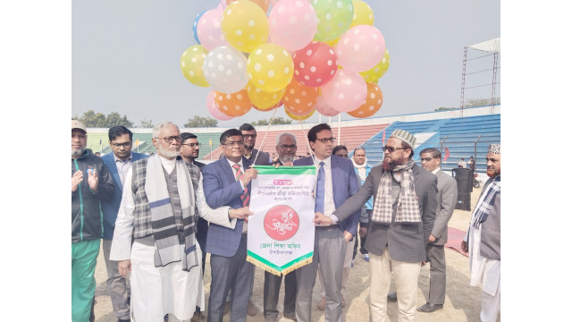 চাঁপাইনবাবগঞ্জে ৫১তম শীতকালীন ক্রীড়া প্রতিযোগিতার উদ্বোধন