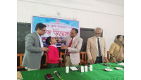 চাঁপাইনবাবগঞ্জে জাতীয় কৃমি নিয়ন্ত্রণ সপ্তাহের  উদ্বোধন