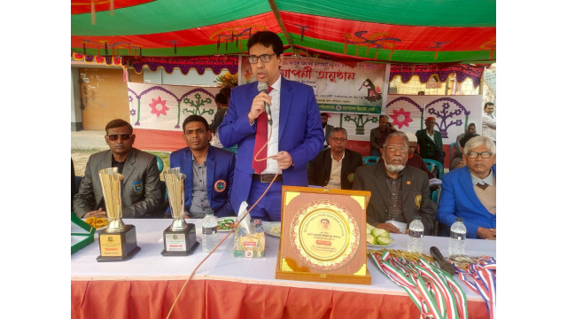 সদর উপজেলা পর্যায়ে অনূর্ধ্ব-১৫ বালকদের ক্রিকেট প্রশিক্ষণের উদ্বোধন