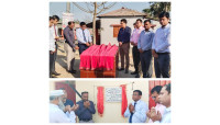 চাঁপাইনবাবগঞ্জে বাবুডাইং  আশ্রয়ণ প্রকল্প এলাকায়  রাস্তা ও কমিউনিটি সেন্টারের উদ্বোধন 
