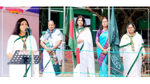 স্মার্ট বাংলাদেশ গঠনে গার্ল গাইডস্ ডে-ক্যাম্প অনুষ্ঠিত