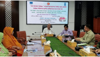 চাঁপাইনবাবগঞ্জে গ্রাম আদালত কার্যক্রম সম্পর্কে জনসচেতনতা  তৈরিতে সমন্বয় সভা