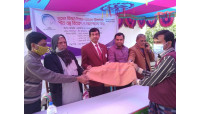 বিজয় দিবস উপলক্ষে বারঘরিয়া উদ্দীপ্ত এর  আলোচনা সভা ও শীতবস্ত্র বিতরণ