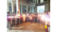 চাঁপাইনবাবগঞ্জে শিল্পকলা একাডেমীর আলোক প্রজ্জলন অনুষ্ঠান 