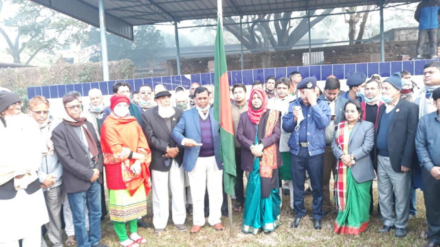 নাচোলে বিভিন্ন কর্মসূচির মধ্য দিয়ে মহান বিজয় দিবস উদযাপিত