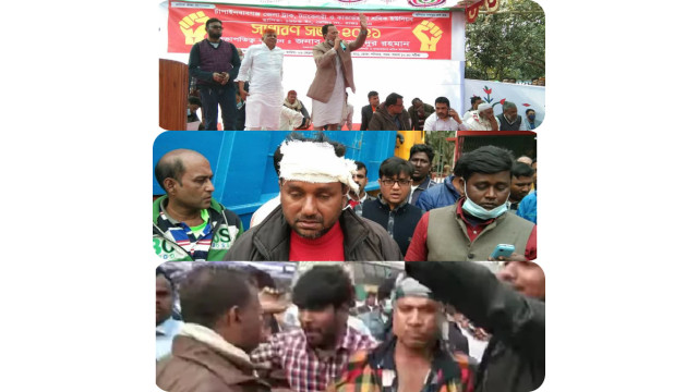  চাঁপাইনবাবগঞ্জ জেলা ট্রাক ট্যাংকলরী ও কাভার্ডভ্যান শ্রমিক ইউনিয়নের সাধারণ সভা-দুপক্ষের সংঘর্ষে ৮/১০ জন আহত  