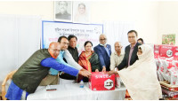 দুঃস্থ, অসহায় ও স্বামী পরিত্যক্তা নারীদের স্বাবলম্বী করতে  সেলাই মেশিন  দিলেন ফেরদৌসী ইসলাম জেসি 