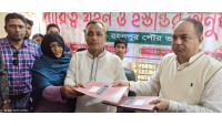 দায়িত্ব  নিলেন রহনপুর পৌর মেয়র মতিউর রহমান খাঁন মতি  