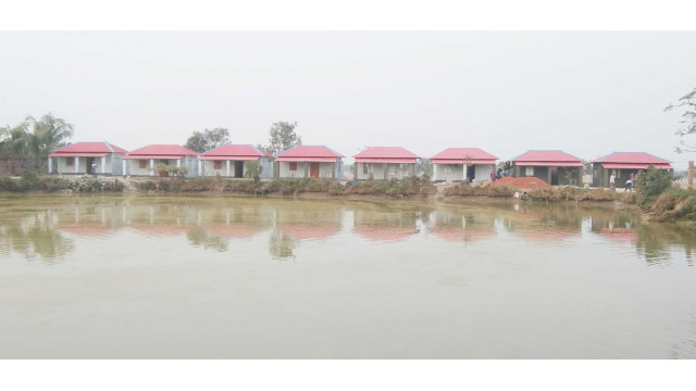 চাঁপাইনবাবগঞ্জে উদ্বোধনের অপেক্ষায় গৃহহীন ও ভূমিহীনদের ১৩০ ঘর    