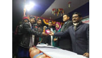 চাঁপাইনবাবগঞ্জ পৌরসভার শেহালায় পুরস্কার বিতরণ ও সাংস্কৃতিক অনুষ্ঠান 