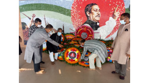 এক্সিম ব্যাংক কৃষি বিশ্ববিদ্যালয় বাংলাদেশ এর জাতীয়  শোক দিবস পালন  