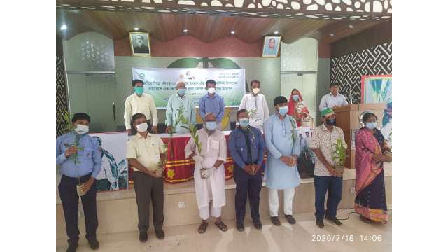 চাঁপাইনবাবগঞ্জ সদর উপজেলায় বৃক্ষরোপন