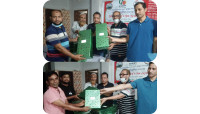 স্বাধীনতার সুবর্ণজয়ন্তী  উপলক্ষে   ব্যাডমিন্টন  টুর্নামেন্ট প্রতিযোগিতার পুরস্কার বিতরণ