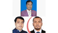 অ্যাডভোকেট মিজানুর রহমান মিজানের মৃত্যুতে কৃষকলীগ নেতা রুহুল আমিন ও রাসেলের  শোক