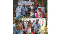 ৪ ইউনিয়নে ঈদ সামগ্রী ও খাদ্যসামগ্রী দিয়েছে এরফান গ্রুপ