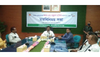 সুধী সমাজের সাথে নবাগত জেলা প্রশাসক মঞ্জুরুল হাফিজের মতবিনিময়