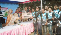 বেলেপুকুর সিক্স এ সাইড ক্রিকেট টুর্নামেন্টের ফাইনাল ও পুরস্কার বিতরণ অনুষ্ঠিত