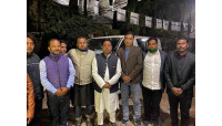 শিবগঞ্জ পৌরসভা নির্বাচনে কনক ও  রাসেলের নেতৃত্বে নৌকার পক্ষে গণসংযোগ 