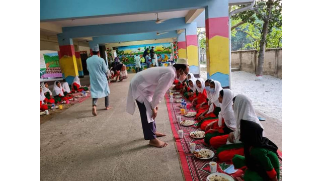 এতিমদের নিয়ে  ইফতার করলেন ডা. গোলাম রাব্বানী