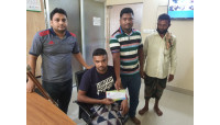 ট্রাক ড্রাইভার রাসেলকে গ্রামীণ ট্রাভেলস্ চেয়ারম্যানের আর্থিক সহায়তা