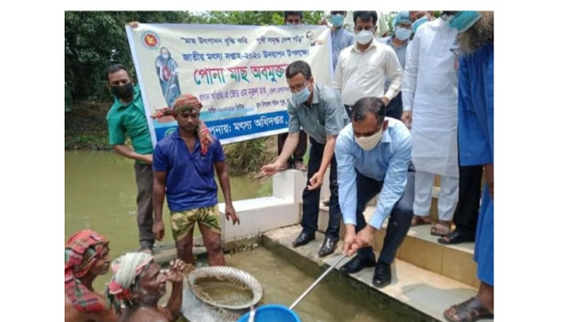  চাঁপাইনবাবগঞ্জে   মৎস্য সপ্তাহের উদ্বোধন