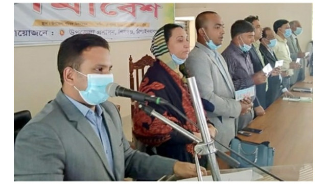 শিবগঞ্জে মাদক-বাল্যবিয়ে প্রতিরোধে সমাবেশ
