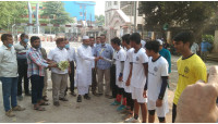 স্বাধীনতার সুবর্ণ জয়ন্তী উপলক্ষে চাঁপাইনবাবগঞ্জ পৌরসভার হ্যাণ্ডবল টুর্নামেন্টের উদ্বোধন 