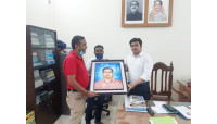  তাজকির উজ জামানকে বিদায় দিল বাইস পুতুল দুর্গা মন্দির