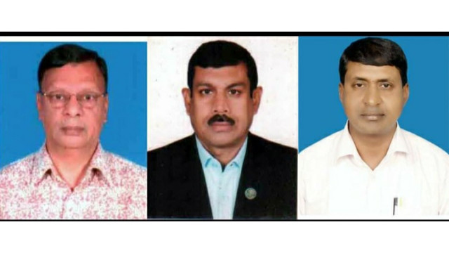 চাঁপাইনবাবগঞ্জ জেলা প্রেসক্লাবের সভাপতি আলমগীর সেক্রেটারী  ডাবলু কুমার ঘোষ ও আশরাফুল ইসলাম রঞ্জু 
