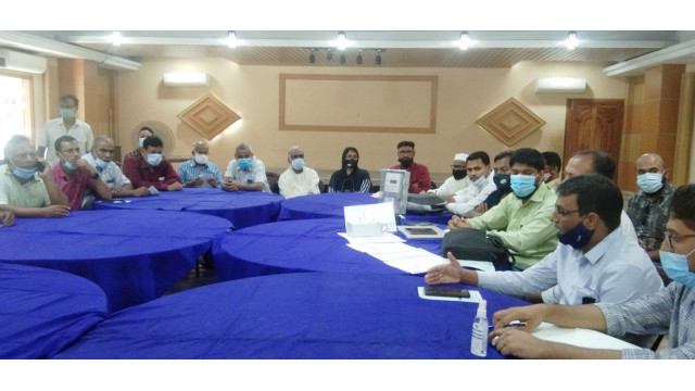 স্মার্ট প্রি-পেইড মিটার প্রতিস্থাপন বিষয়ে নাগরিক কমিটির মতবিনিময় নেসকো কর্মকর্তাদের সঙ্গে