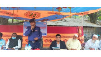 মাদক ইভটিজিং ও বাল্যবিয়ে প্রতিরোধে পুলিশকে সম্প্রীতি সমাবেশ