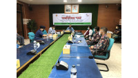 চাঁপাইনবাবগঞ্জে করোনা ভাইরাস  প্রতিরোধ বিষয়ক মতবিনিময় 