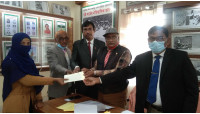 চাঁপাইনবাবগঞ্জে মাদারল্যাণ্ড চ্যারিটেবল ফাউণ্ডেশনের শিক্ষা বৃত্তি প্রদান 
