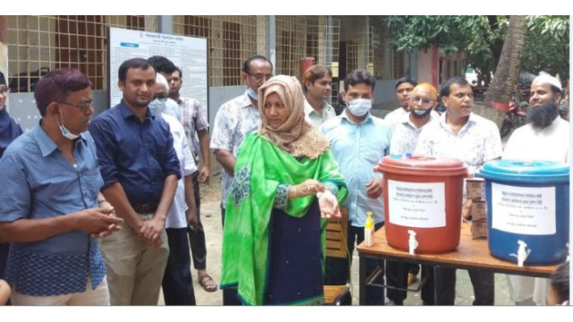 নাচোলে হাত ধোয়া দিবস পালিত