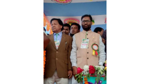 চাঁপাইনবাবগঞ্জ সদর উপজেলা আওয়ামী লীগের সম্মেলনে সভাপতি  আজিজুর- নজরুল সম্পাদক
