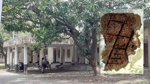 নাচোলে জীবনের ঝুঁকি নিয়ে কাজ করছের ৪টি দপ্তরের কর্মকর্তা কর্মচারিরা