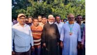 ধাইনগর গোসাইবাড়িতে ফুটবল টুর্ণামেন্টের উদ্বোধন করলেন চেয়ারম্যান পদপ্রার্থী মতিউর রহমান মতি